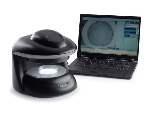 automatic colony counter with computer