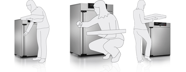 co2 incubator door operation